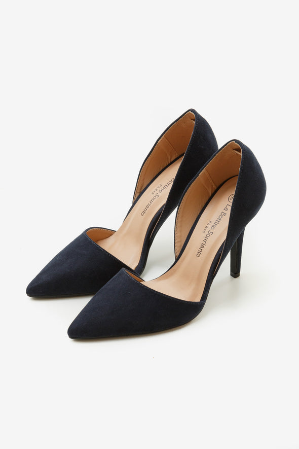 Lauranne Suede Pump Blue