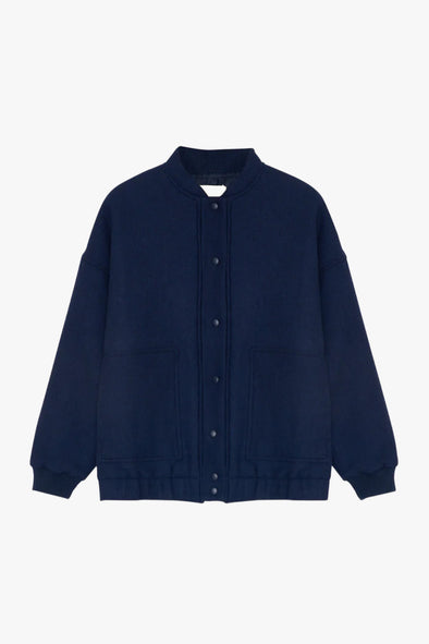 Clara Bomber Navy