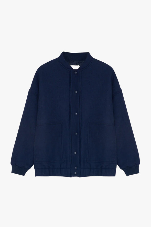 Clara Bomber Navy