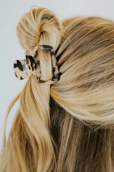 Andy Hair Clip Beige
