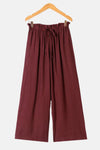 Mia Loose Trousers Bordeaux