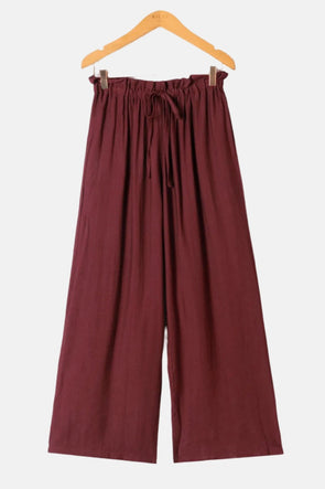 Mia Loose Trousers Bordeaux