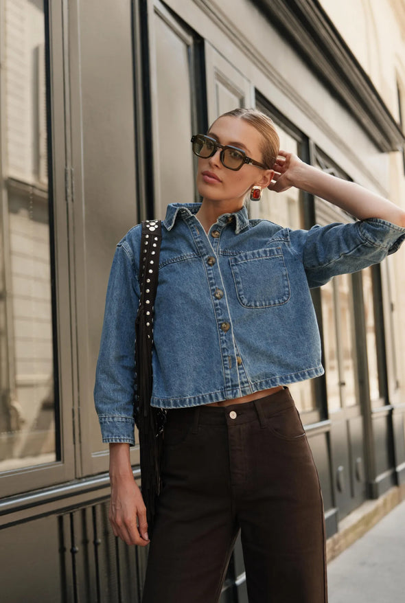 Calista Denim Shirt