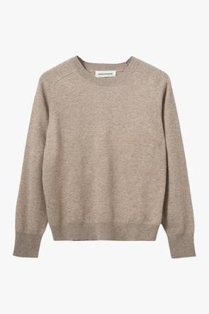 Delia Wool Knit Brown Melange