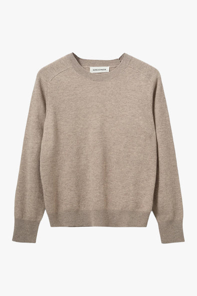 Delia Wool Knit Brown Melange