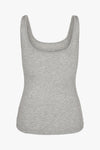 Diza Top Grey Melange