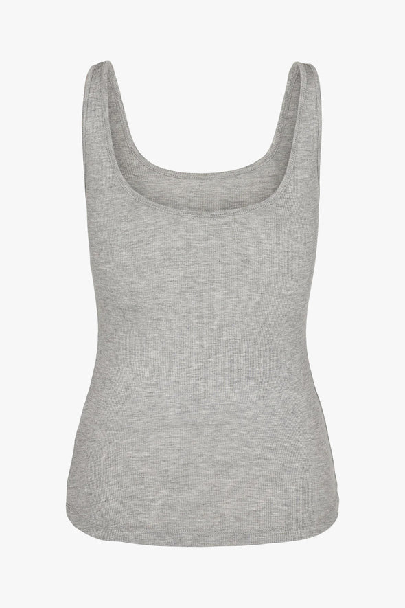 Diza Top Grey Melange