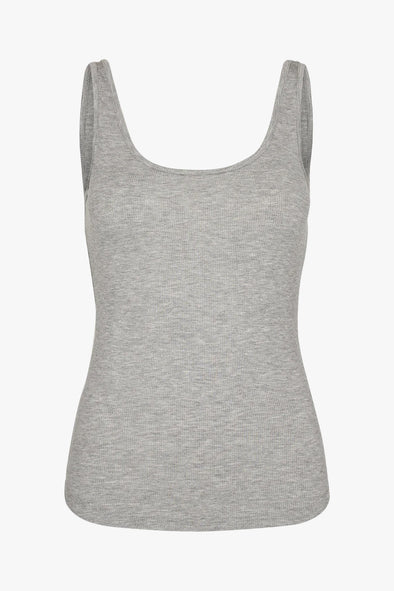 Diza Top Grey Melange
