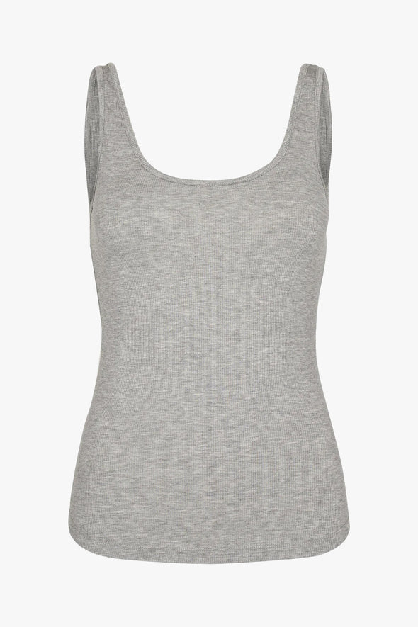 Diza Top Grey Melange