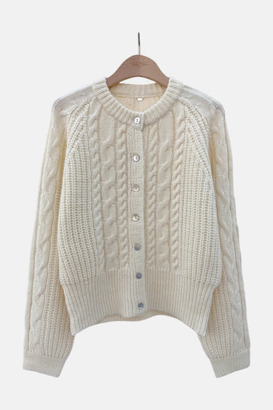 Lola Cardigan Ecru
