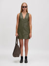 Gabriella Dress Grape Leaf