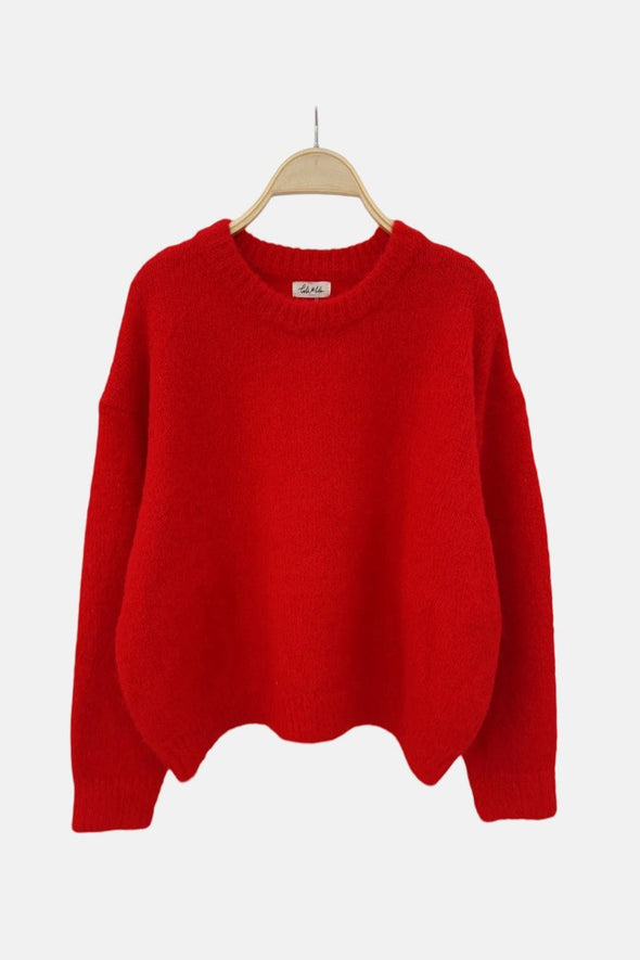 Maddie Knit Red