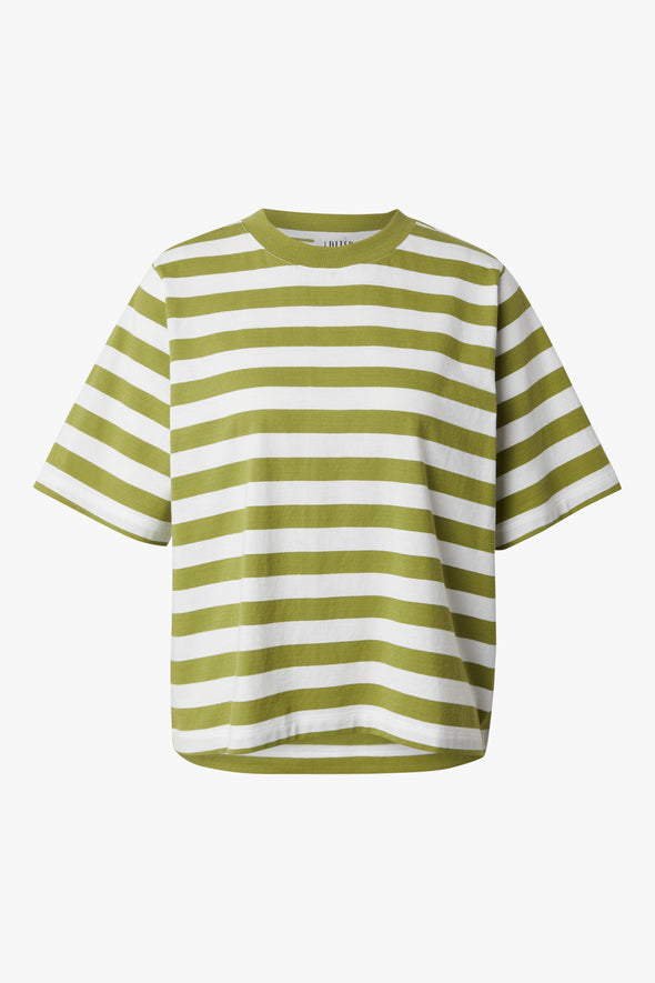 Nola T-Shirt Gardenia/Guacamole
