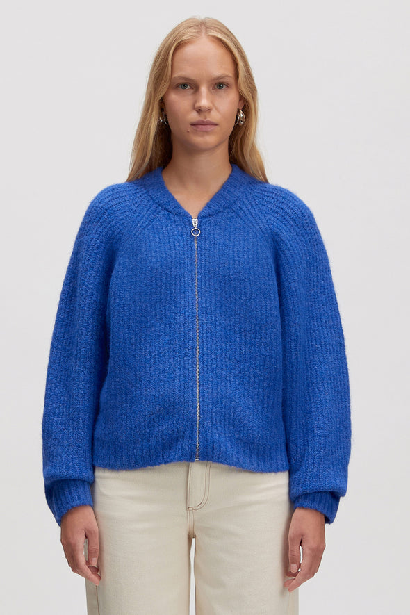 Rani Bomber Cardigan Mazarine Blue