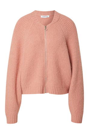 Rani Bomber Cardigan Blush