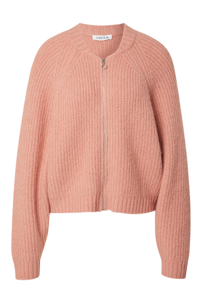 Rani Bomber Cardigan Blush