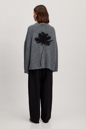Ulva Oversized Jumper Flower