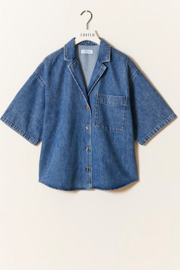 Pheline Shirt Mid Blue