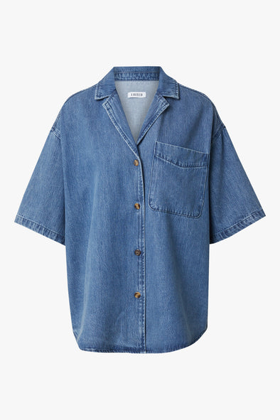 Pheline Shirt Mid Blue