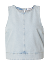 Raina Denim Top Ultra Light Blue