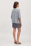 Kristine T-Shirt Dark Grey Melange