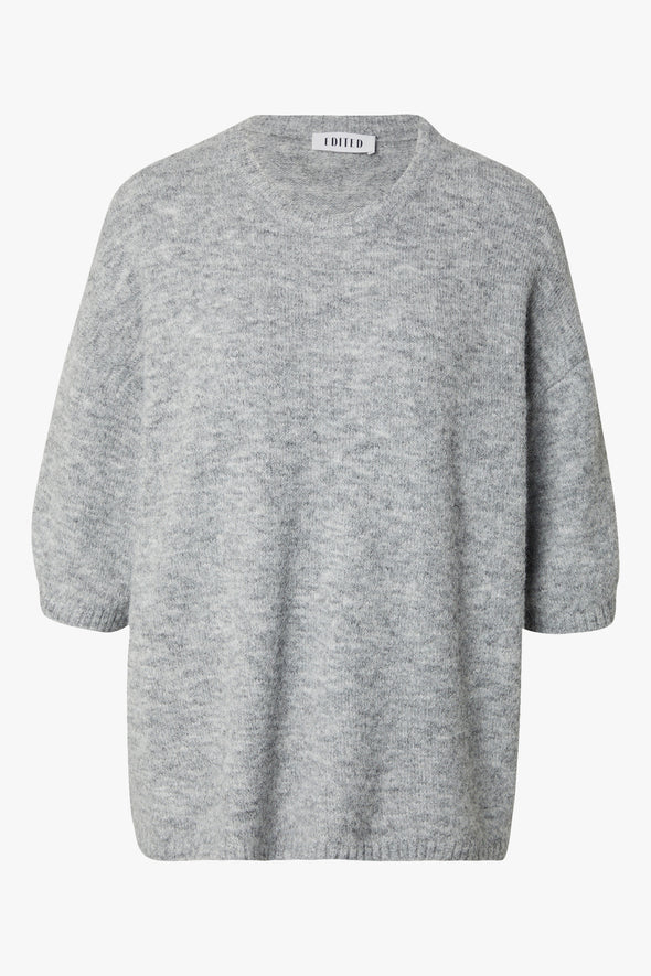 Kristine T-Shirt Dark Grey Melange