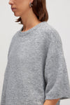 Kristine T-Shirt Dark Grey Melange
