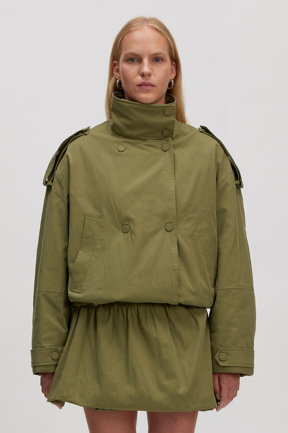 Agatha Jacket Grape Leaf