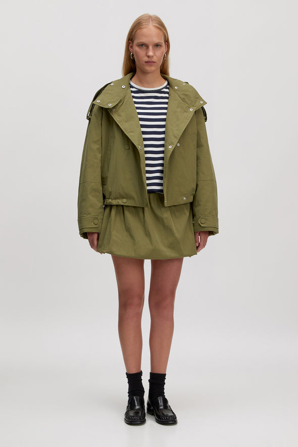 Agatha Jacket Grape Leaf