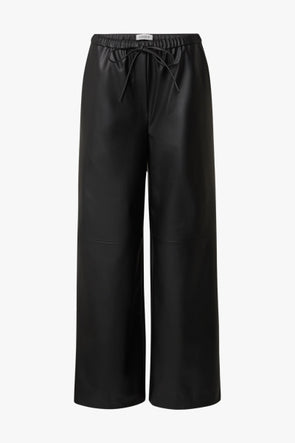 Jannah PU Trousers Black