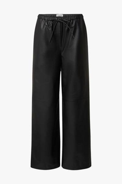 Jannah PU Trousers Black