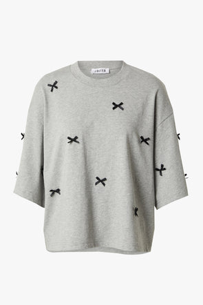 Iolana T-Shirt Black Bows