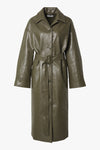 Elea Coat Grape Leaf