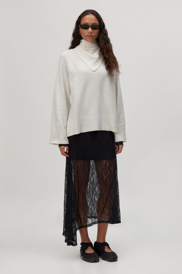 Leilai Knit Gardenia