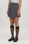 Lexa Wool Skirt Grey Melange