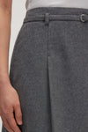 Lexa Wool Skirt Grey Melange