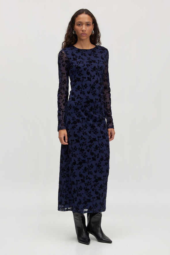 India Dress Navy