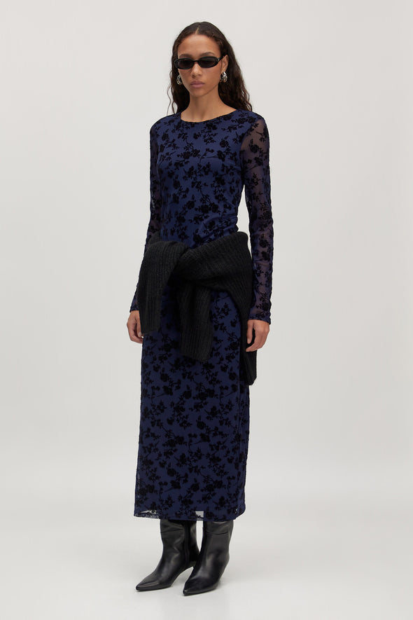 India Dress Navy