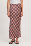 Silva Skirt Pink Check