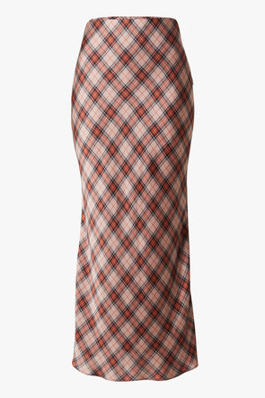 Silva Skirt Pink Check