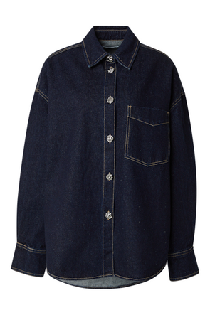 Haley Denim Shirt Mid Blue