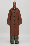 Ignacio Coat Fondue Fudge
