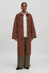 Ignacio Coat Fondue Fudge