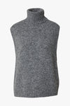 Alba Knit Veste Dark Grey
