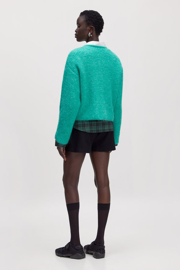 Iliana Cardigan Green Sprouce