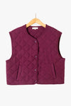 Babette Vest Bordeaux