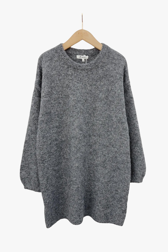 Luis Knit Dress Grey