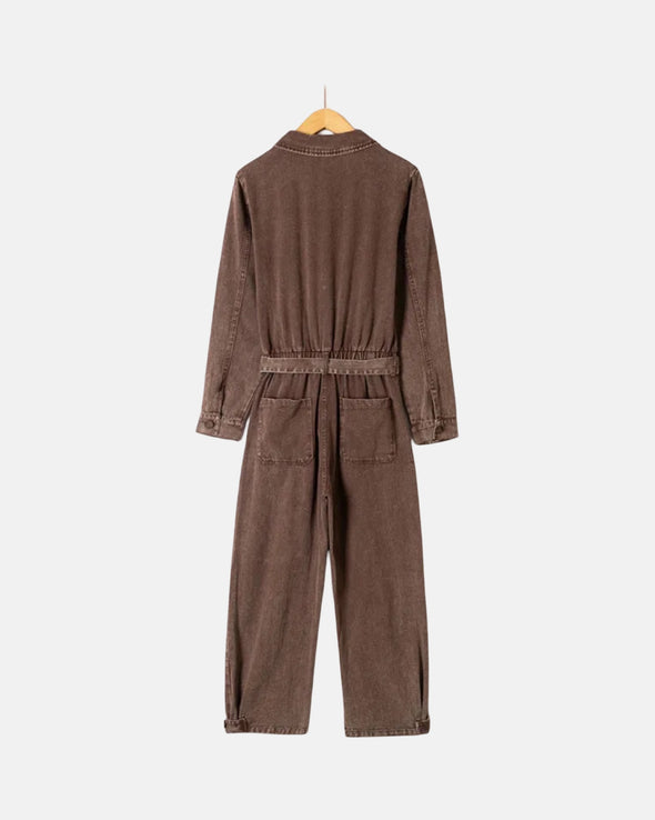 Janine Jumpsuit Hazelnut