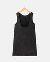 Castille Denim Sundress Black