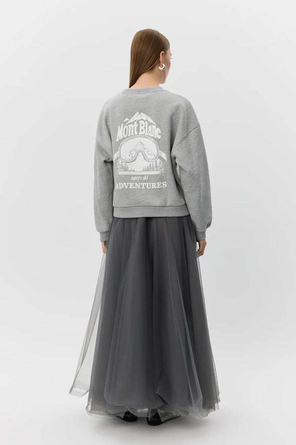 Elin Sweatshirt Grey Melange